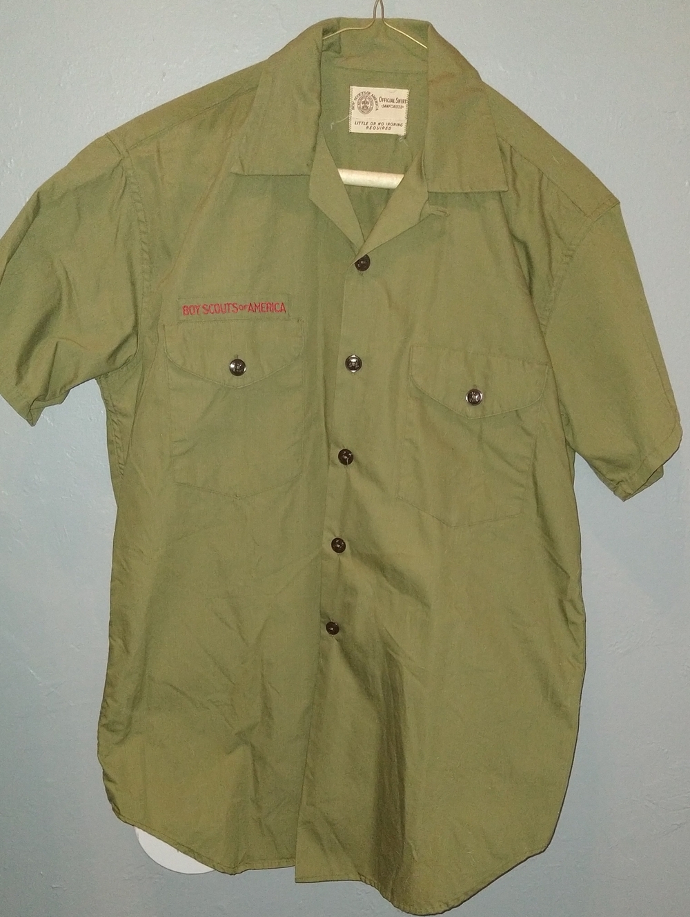 Never Worn! Official Boy Scouts Shirt